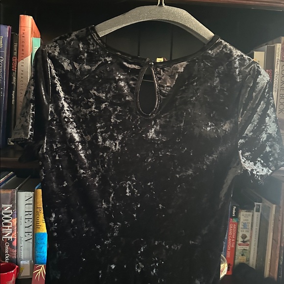 Torrid jumpsuit black velvety feel size 2 Torrid so 18 US. EUC - Picture 4 of 9